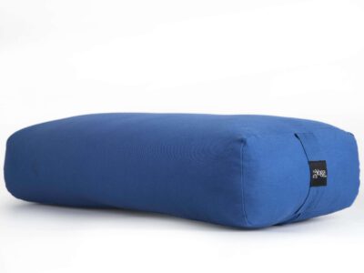 Yoga Bolster Rectangle Blue