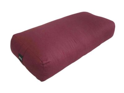 Yoga Bolster Rectangle Red Wine