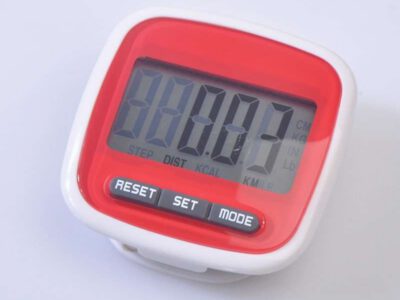 Multi-function Pedometer Red