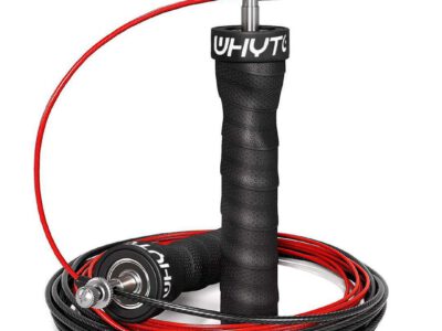 Weighted Adjustable Speed Rope Red