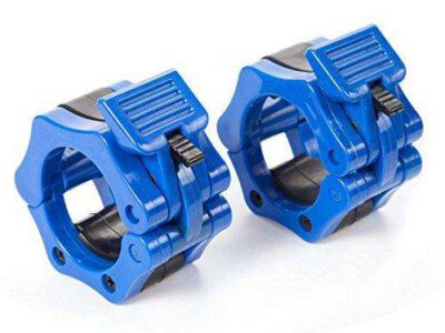 Olympic Barbell Lock Collars Blue