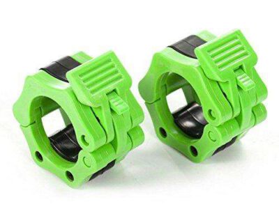 Olympic Barbell Lock Collars Green
